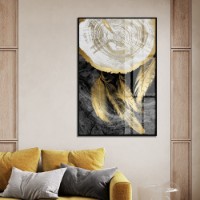 Картина ArtShop Golden Feathers On A Gray Background 30x45cm (PA350-XL)