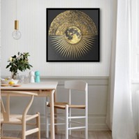 Pictură ArtShop Golden Moon 60x60cm (PA181-L-L)
