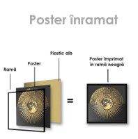 Pictură ArtShop Golden Moon 60x60cm (PA181-L-L) imaginea #2 — magazin online Desire.md