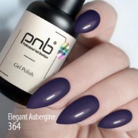Gel-lac de unghii PNB 364 Elegant Aubergine 8ml imaginea #2 — magazin online Desire.md