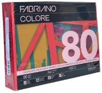Hartie copiator Fabriano Colore А4 80g/m2 500p Rosso
