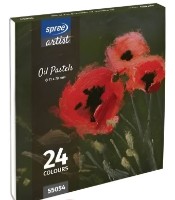 Cretă pentru desen Spree Artist Oil Pastels 24pcs