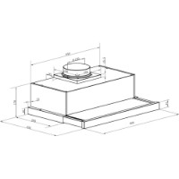 Вытяжка Heinner HTCH-490GBK фото №2 — интернет-магазин Desire.md