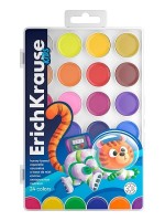 Vopsele de artă Erich Krause Kids Space Animals 24 Colors (56949)