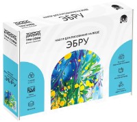 Набор для рисования на воде Три Совы Эбру 7 Цветов