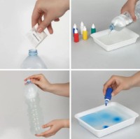 Set de pictura pe apa Три Совы Ebru 5 Culori imaginea #4 — magazin online Desire.md