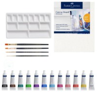 Vopsele de artă Faber-Castell Acrylic Painting 379280 18pcs