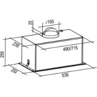 Вытяжка Backer ASTRO1500DCM 60 BL фото №3 — интернет-магазин Desire.md