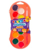 Vopsele de artă Carioca Watercolor Neon (56851) 12pcs