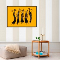 Pictură ArtShop Afro Style 90x60cm (PA176-LL)