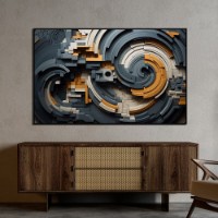 Картина ArtShop Geometry With 3D Effect 90x45cm (PA354-LL)