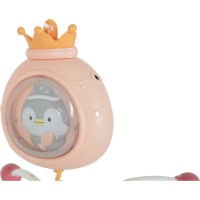 Carusel pentru pătuc Moni Penguin Bed Bell Pink imaginea #2 — magazin online Desire.md
