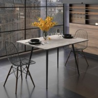 Masă pentru bucătărie Mobiland Lilis 60x76x90 Retro Stone imaginea #6 — magazin online Desire.md