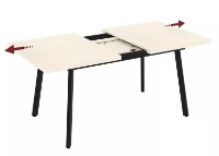 Masă pentru bucătărie Mobiland Lini 80x76x120 Resif imaginea #3 — magazin online Desire.md