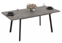 Masă pentru bucătărie Mobiland Lini 80x76x120 Retro Stone imaginea #6 — magazin online Desire.md