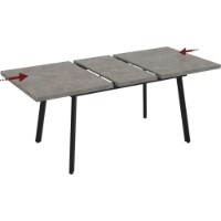 Masă pentru bucătărie Mobiland Lini 85x76x138 Retro Stone imaginea #2 — magazin online Desire.md