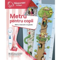 Развивающая книжка для малышей Raspundel Istetel Metru pentru copii (86334) фото №1 — интернет-магазин Desire.md