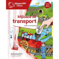 Развивающая книжка для малышей Raspundel Istetel Mijloace de Transport (63121)