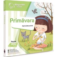 Carte educațională pentru copii Raspundel Istetel Primavara (86396)