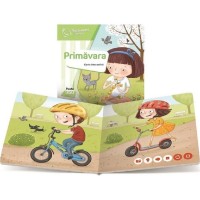 Carte educațională pentru copii Raspundel Istetel Primavara (86396) imaginea #2 — magazin online Desire.md