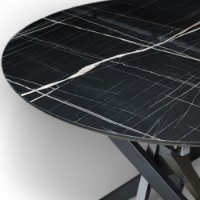 Masă pentru bucătărie Mobiland Ruta 96x76x96 Sonata High Gloss imaginea #3 — magazin online Desire.md