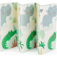 Covor joc pentru copii Petite&Mars Campy Jungle&Hexagon (435075)