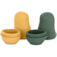 Игрушки для купания Petite&Mars Love birds Ochre Green (602813) фото №2 — интернет-магазин Desire.md