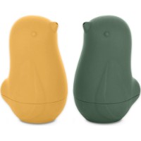 Игрушки для купания Petite&Mars Love birds Ochre Green (602813)