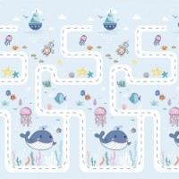 Covor joc pentru copii U-grow 200x180x1cm (UG-F10180) imaginea #3 — magazin online Desire.md