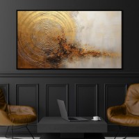 Pictură ArtShop Golden Сircles 60x30cm (PA329-XL-L)