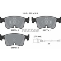 Комплект тормозных колодок TEXTAR 2667702 фото №4 — интернет-магазин Desire.md