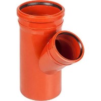 Тройник канализационный Aquer T160/110/45 OR