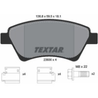 Комплект тормозных колодок TEXTAR 2393001 фото №5 — интернет-магазин Desire.md