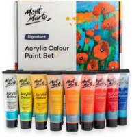 Vopsele de artă Mont Marte Acrylic Colour Paint Set 18pcs (MSCH1836)