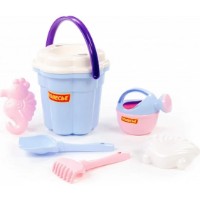 Set de jucării pentru nisip Полесье Pink (93325) 