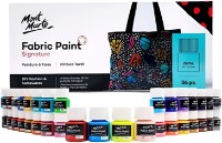 Set vopsele pentru haine Mont Marte Fabric Paint 36pcs (PMHS0082)