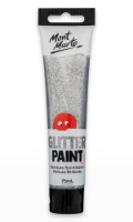 Vopsele de artă Mont Marte Glitter Paint 75ml Silver (MKGL0001)