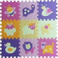 Covoraş-puzzle Essa Toys Animals 9pcs (6920250718538)