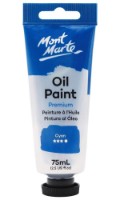 Vopsele de artă Mont Marte Oil Paint 75ml Cyan (MPO7523)