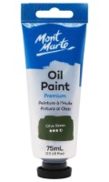 Vopsele de artă Mont Marte Oil Paint 75ml Olive Green (MPO7532)