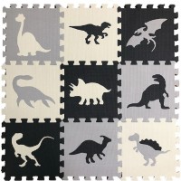 Covoraş-puzzle Essa Toys Dinosaurs 9pcs (6920250718644)