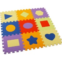 Covoraş-puzzle Essa Toys Geometric Shapes 9pcs (6920250718576)
