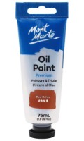 Vopsele de artă Mont Marte Oil Paint 75ml Red Ochre (MPO7538)