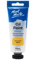 Художественные краски Mont Marte Oil Paint 75ml Yellow Deep (MPO7505)