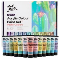 Vopsele de artă Mont Marte Pastel Colors 24pcs (MSCP2436)