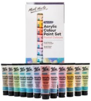 Vopsele de artă Mont Marte Pastel Colors MSCP1236 12pcs  х 36ml