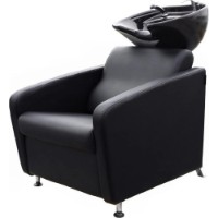 Fotoliu-chiuveta pentru salonul de frumusețe Hairway Domino Black (57009)