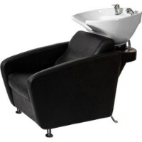 Fotoliu-chiuveta pentru salonul de frumusețe Hairway Domino White (57008)