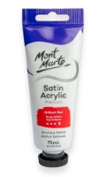 Художественные краски Mont Marte Satin Acrylic 75ml Brilliant Red (PMSA7508)
