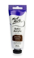 Художественные краски Mont Marte Satin Acrylic 75ml Burnt Umber (PMSA7527)